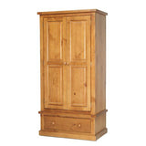 Verde 2 Door 1 Drawer Double Wardrobe
