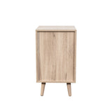 Willow Rattan 1 Door Bedside Table