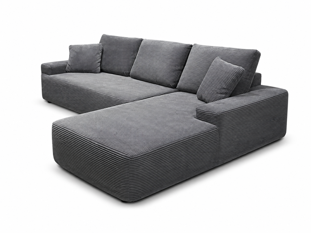 Cove Boneless Compressed Corner Chaise Sofa