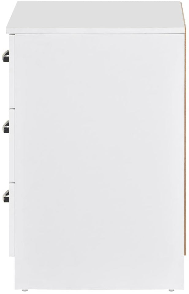 Paddington 3 Drawer Bedside Table