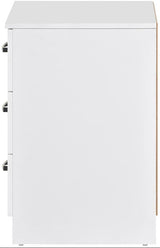 Paddington 3 Drawer Bedside Table