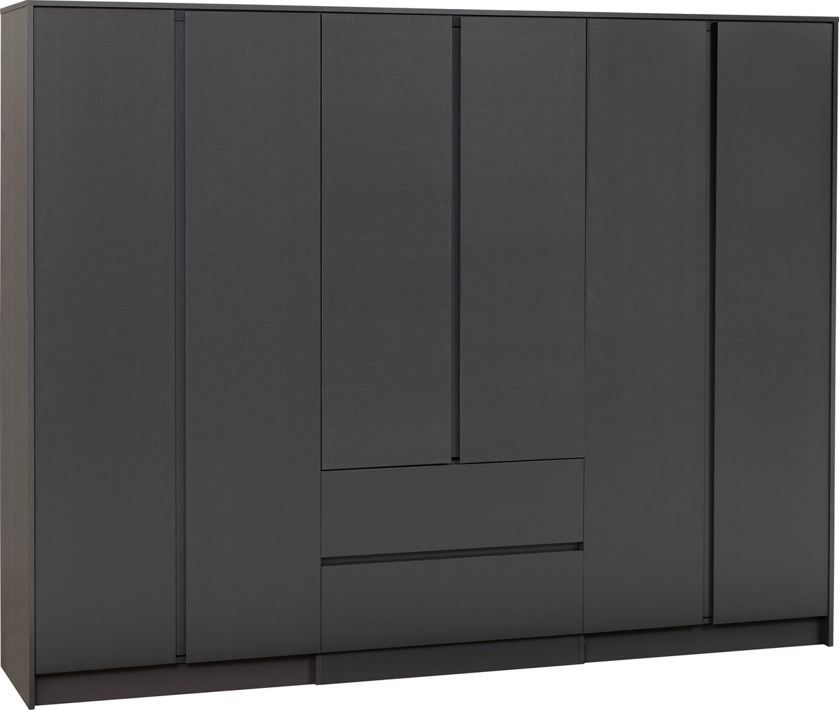 Malvern 6 Door 2 Drawer Wardrobe