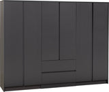 Malvern 6 Door 2 Drawer Wardrobe