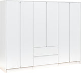 Malvern 6 Door 2 Drawer Wardrobe