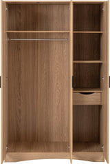 Tessa 3 Door Mirrored Triple Wardrobe