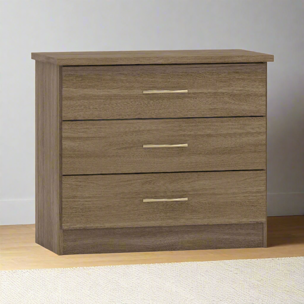 Nevada 3 Drawer Chest