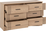 Tessa 6 Drawer Chest of Drawers