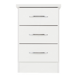 Nevada White Gloss Wardrobe 4 Piece Bedroom Set