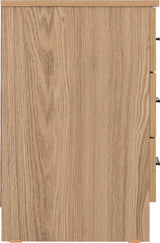 Tessa 3 Drawer Bedside Table