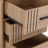 Tessa 3 Drawer Bedside Table