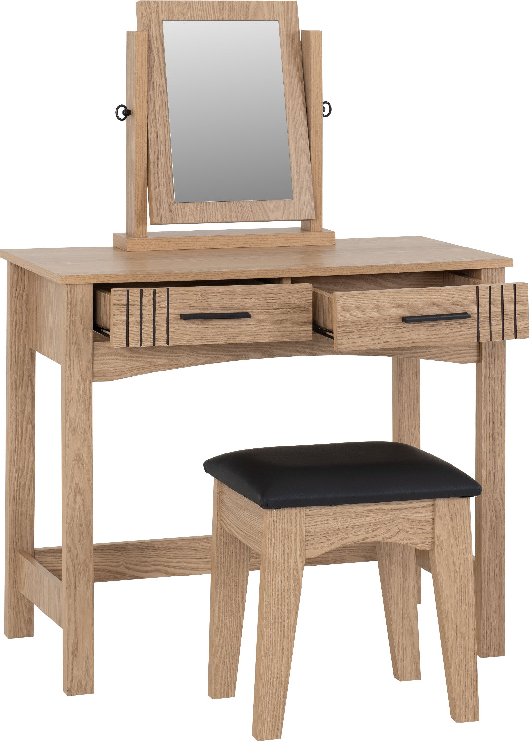 Tessa 2 Drawer Dressing Table Vanity Set