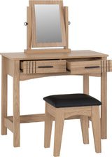 Tessa 2 Drawer Dressing Table Vanity Set