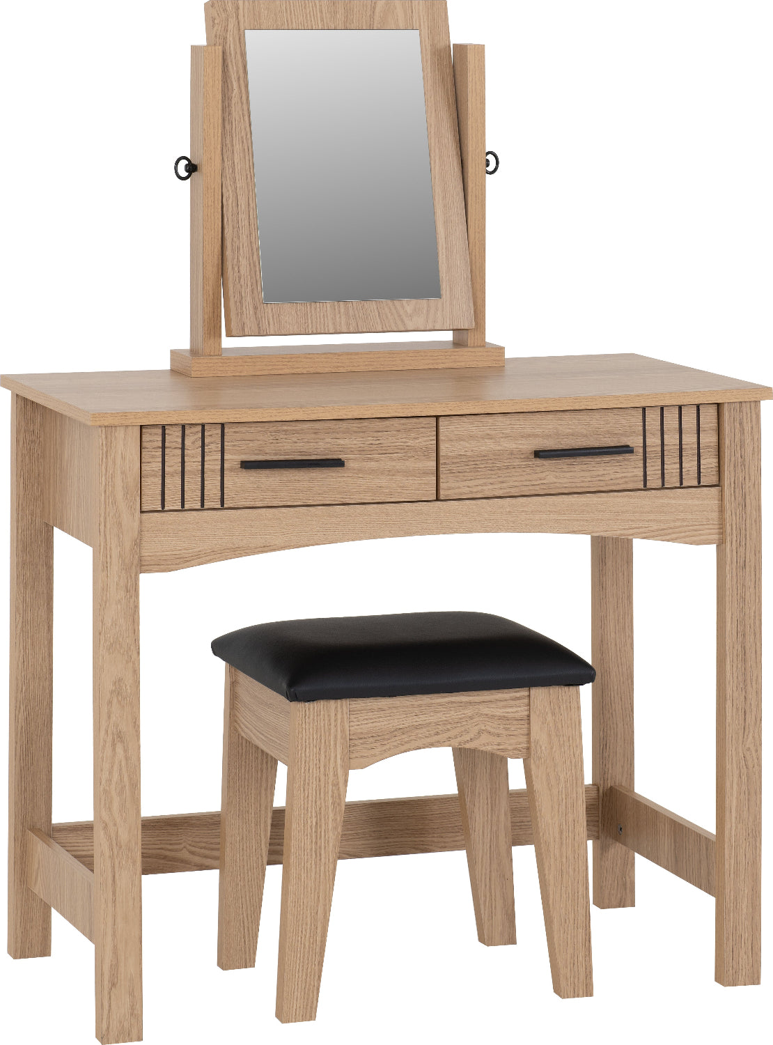 Tessa 2 Drawer Dressing Table Vanity Set