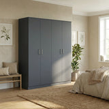 Dakota 4 Door Wardrobe