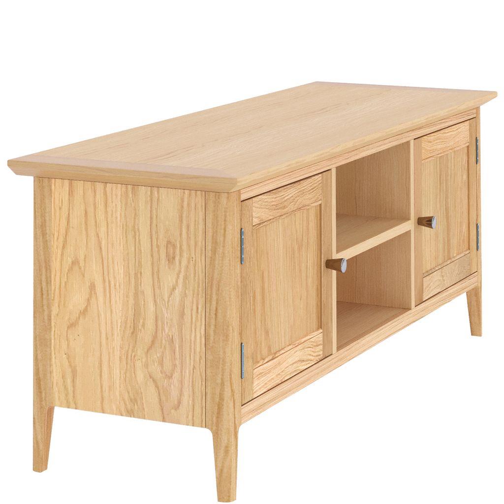 Saxon 2 Door Open Shelf Plasma TV Unit