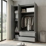 Soho 3 Door 2 Drawer Triple Wardrobe