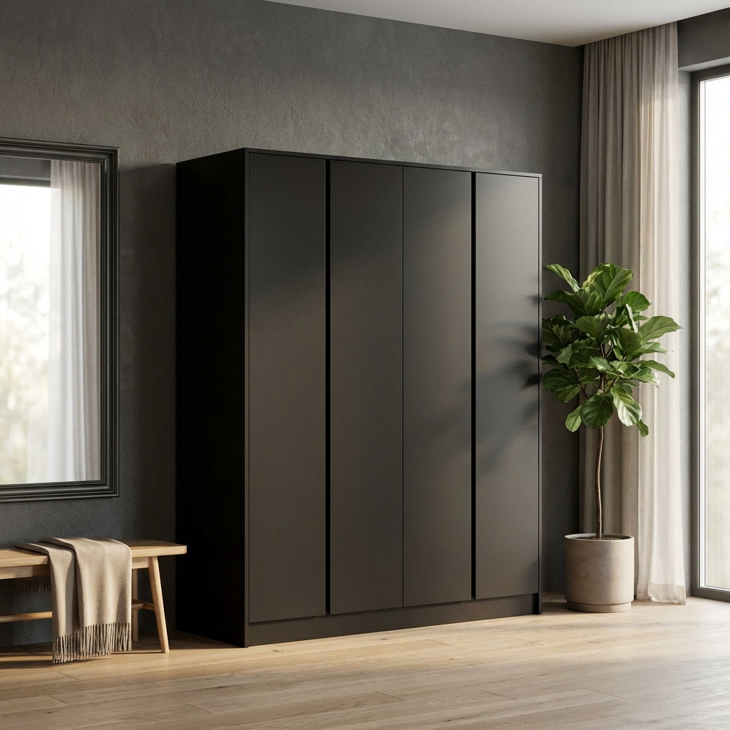 Malvern 4 Door Wardrobe