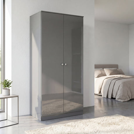 Denver 2 Door Double Wardrobe