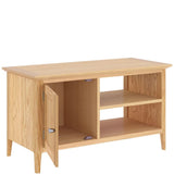 Saxon 1 Door Open Shelf TV Unit
