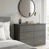 Nevada 6 Drawer Chest of Drawers