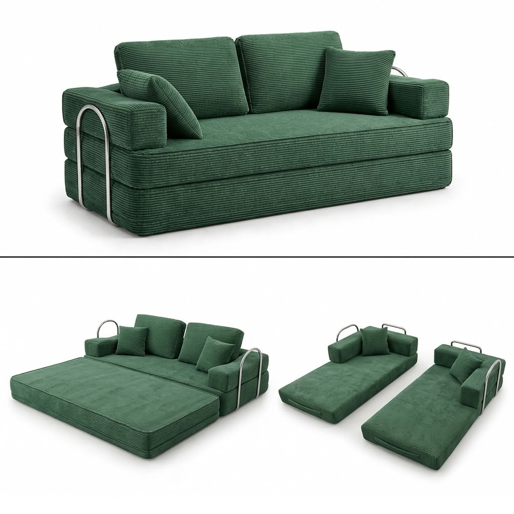 Flex 3 Seater Boneless Compressed Sofa Bed