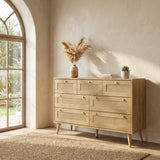 Manila Rattan 7 Drawer Chest of Drawers