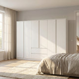 Malvern 6 Door 2 Drawer Wardrobe