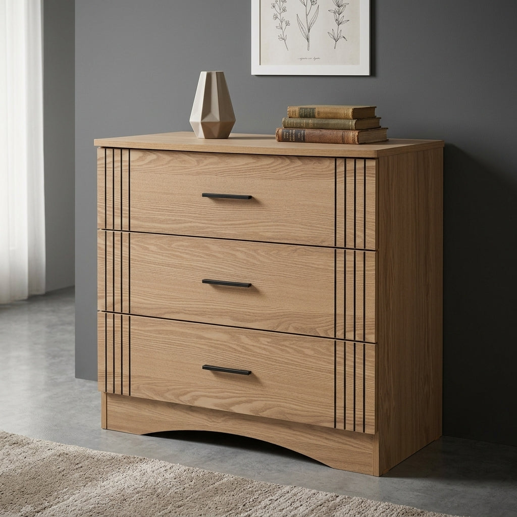 Tessa 3 Drawer Chest of Drawers
