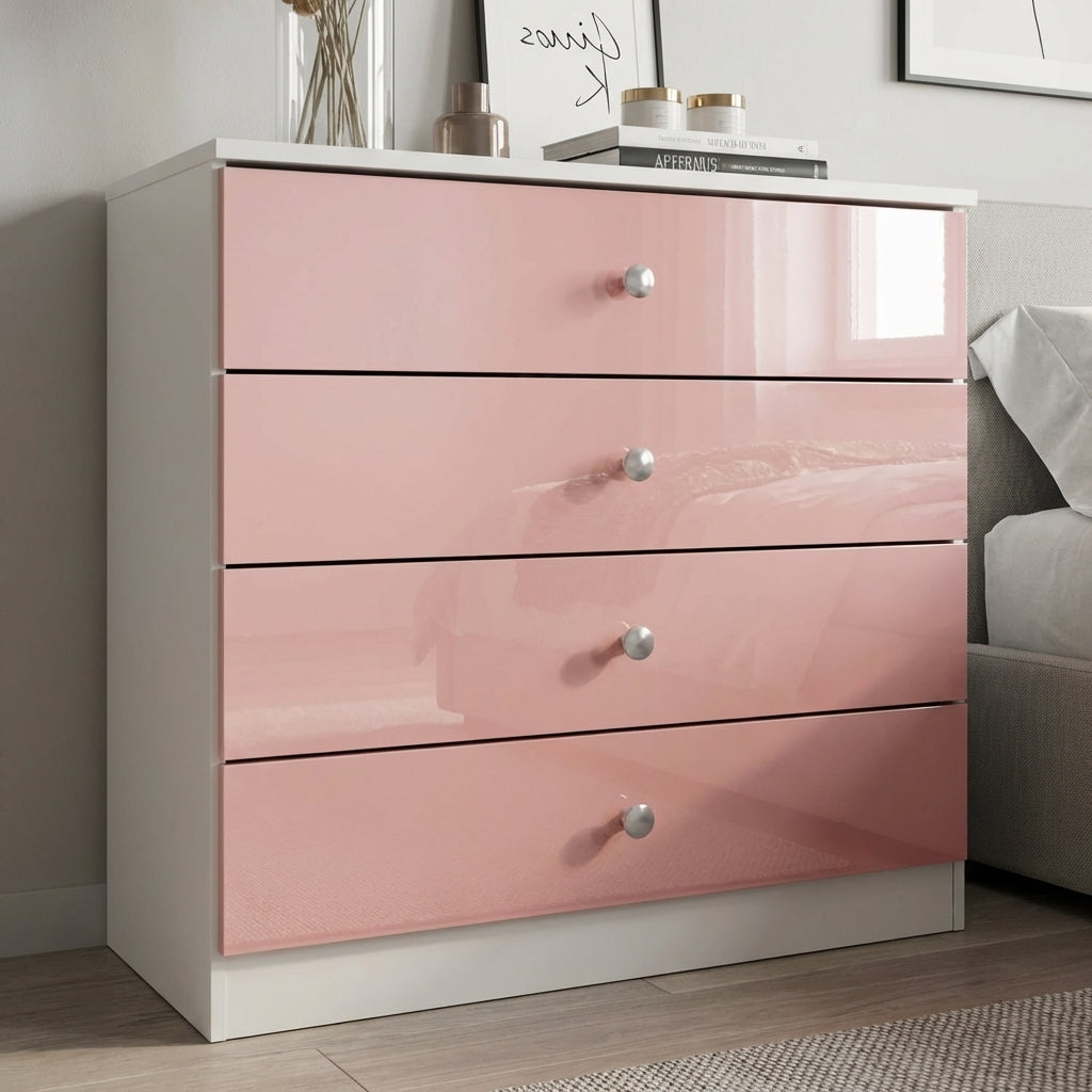 Denver 4 Drawer Chest of Drawers
