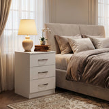 Paddington 3 Drawer Bedside Table