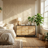 Manila Rattan 7 Drawer Chest of Drawers