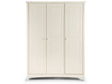 Cameo Stone White 3 Door Wardrobe