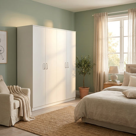 Dakota 4 Door Wardrobe