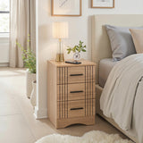 Tessa 3 Drawer Bedside Table