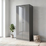 Denver 2 Door Double Wardrobe