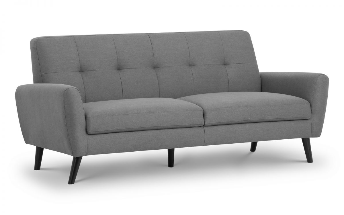 Monza 3 Seater Fabric Sofa