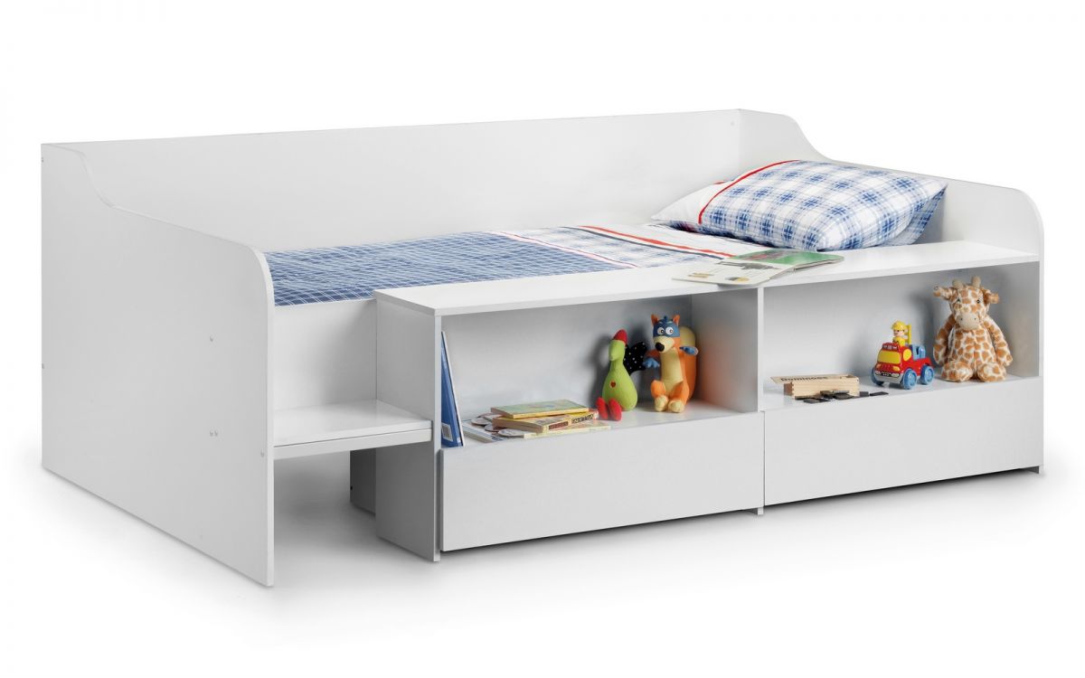 Stella White Low Sleeper Bed