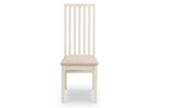 Vermont Pair of Ivory Dining Chairs