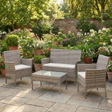 Willow 4 Piece Garden Furniture Set