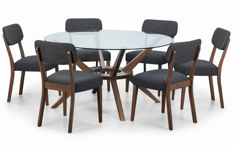 Chelsea Large Glass Dining Set