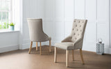 Loire Pair of Button Back Chairs