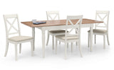 Provence Dining Table Set with 4 Chairs