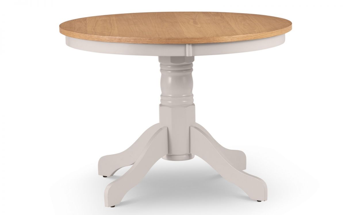 Davenport Elephant Grey Round Dining Table