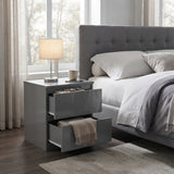 Soho 2 Drawer Bedside Table