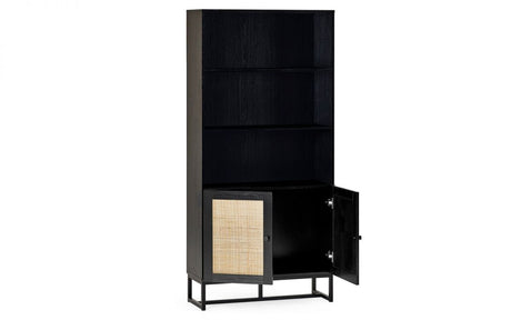 Padstow 2 Door 3 Shelf Tall Bookcase