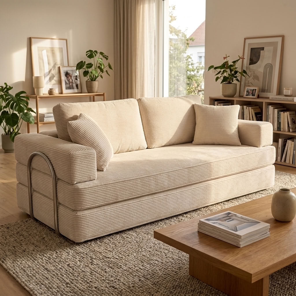 Flex 3 Seater Boneless Compressed Sofa Bed