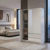 Soho 3 Door 2 Drawer Triple Wardrobe