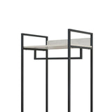 Alva Open Wardrobes with 2 Drawers & 4 Shelves Set