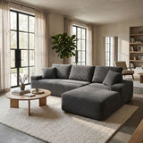 Cove Boneless Compressed Corner Chaise Sofa