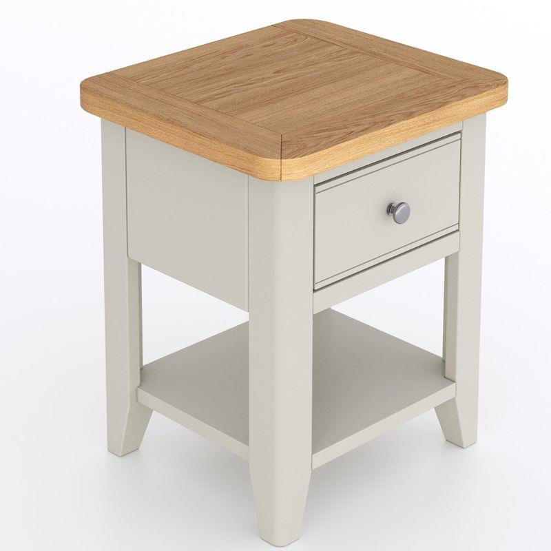 Atlas 1 Drawer Lamp Table
